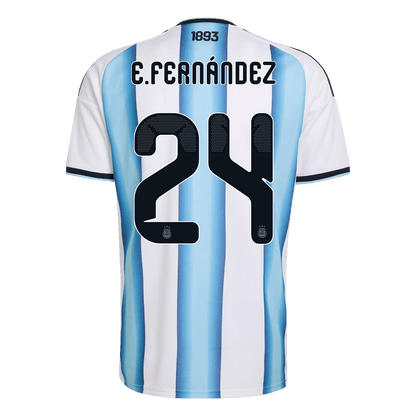 Argentina Hjemmedrakt VM 2026 – E. FERNÁNDEZ #24 [PREMIUM]