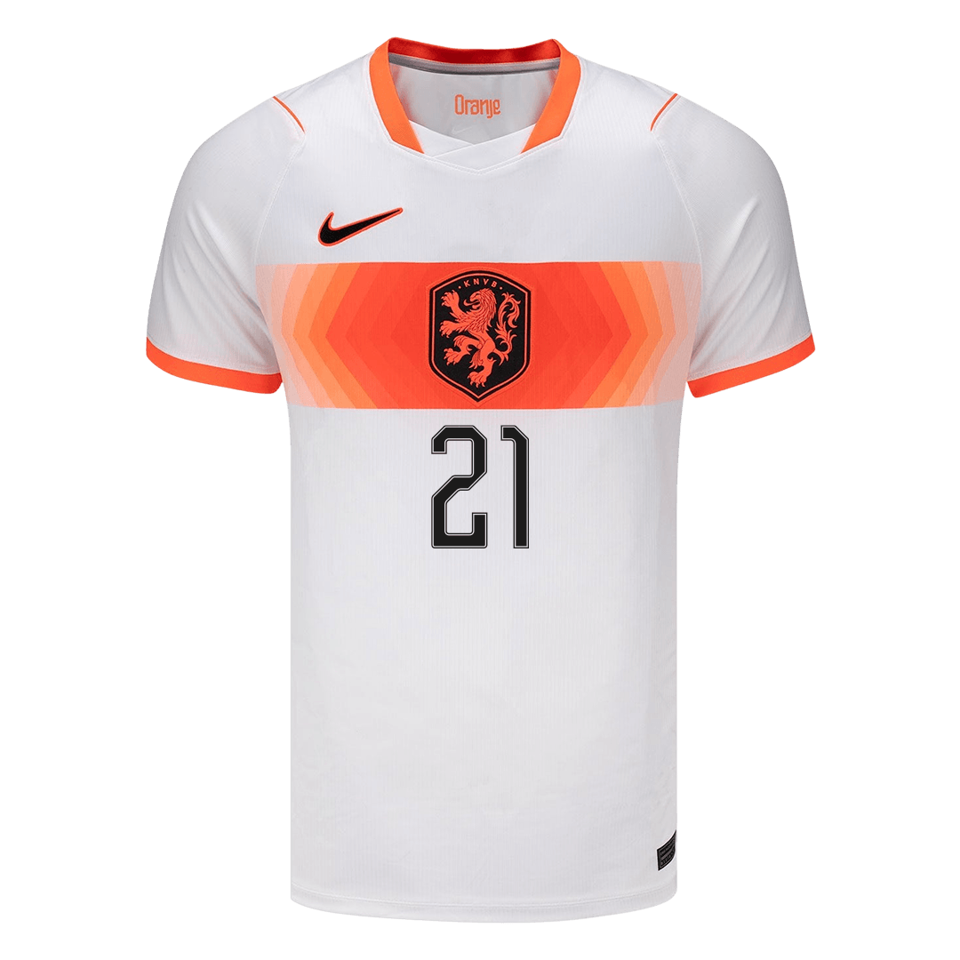 Nederland Bortedrakt VM 2026 – F.DE JONG #21