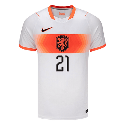Nederland Bortedrakt VM 2026 – F.DE JONG #21