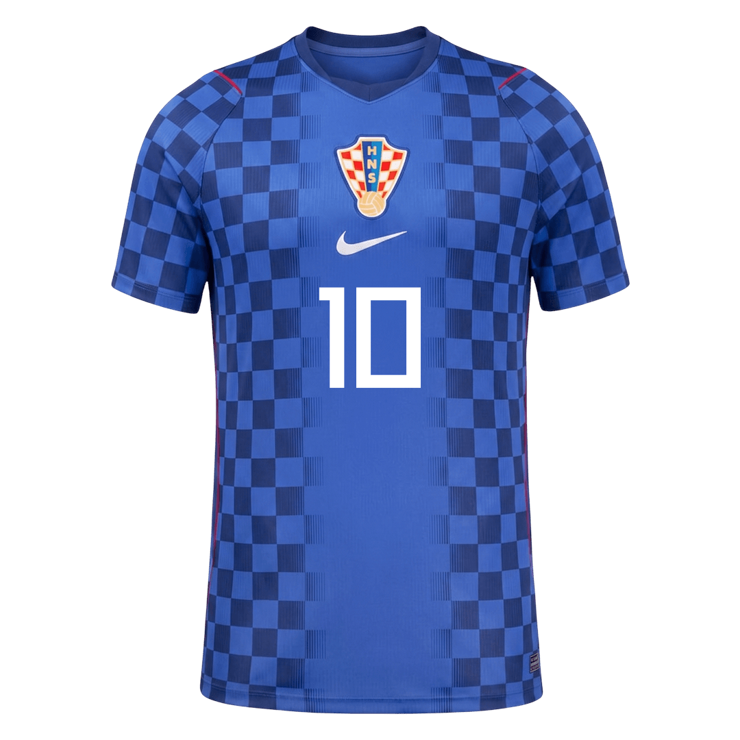 Kroatia Bortedrakt VM 2026 – MODRIĆ #10 (Spillerversjon)