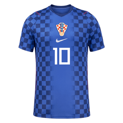 Kroatia Bortedrakt VM 2026 – MODRIĆ #10 (Spillerversjon)