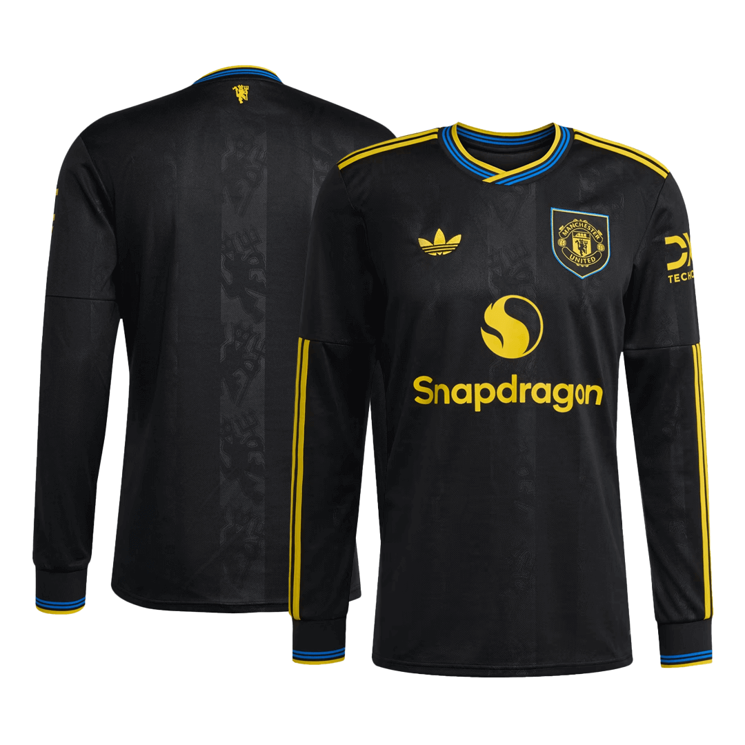 Manchester United Langermet Tredjedrakt 2025/26
