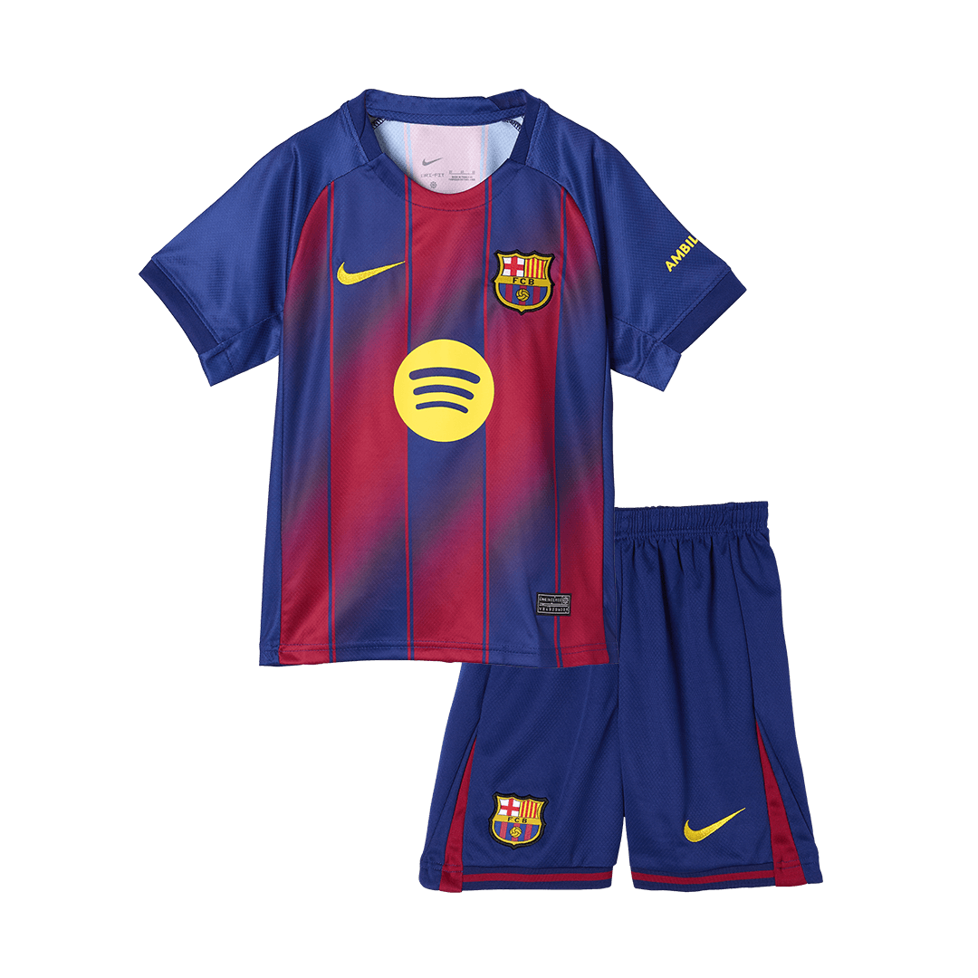 Barcelona Hjemmedraktsett Barn 2025/26