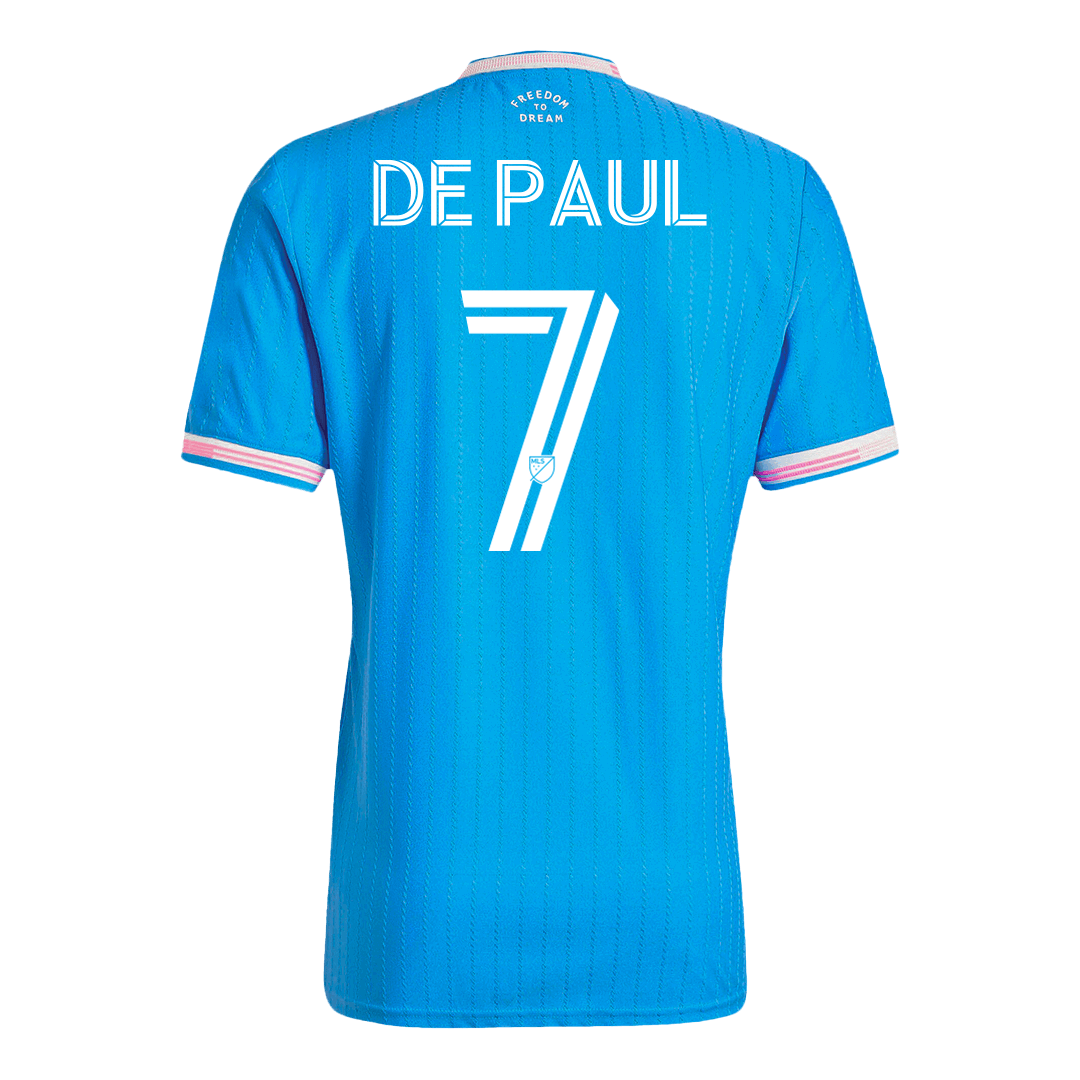 Inter Miami CF Tredjedrakt 2025 – DE PAUL #7 (Spillerversjon)