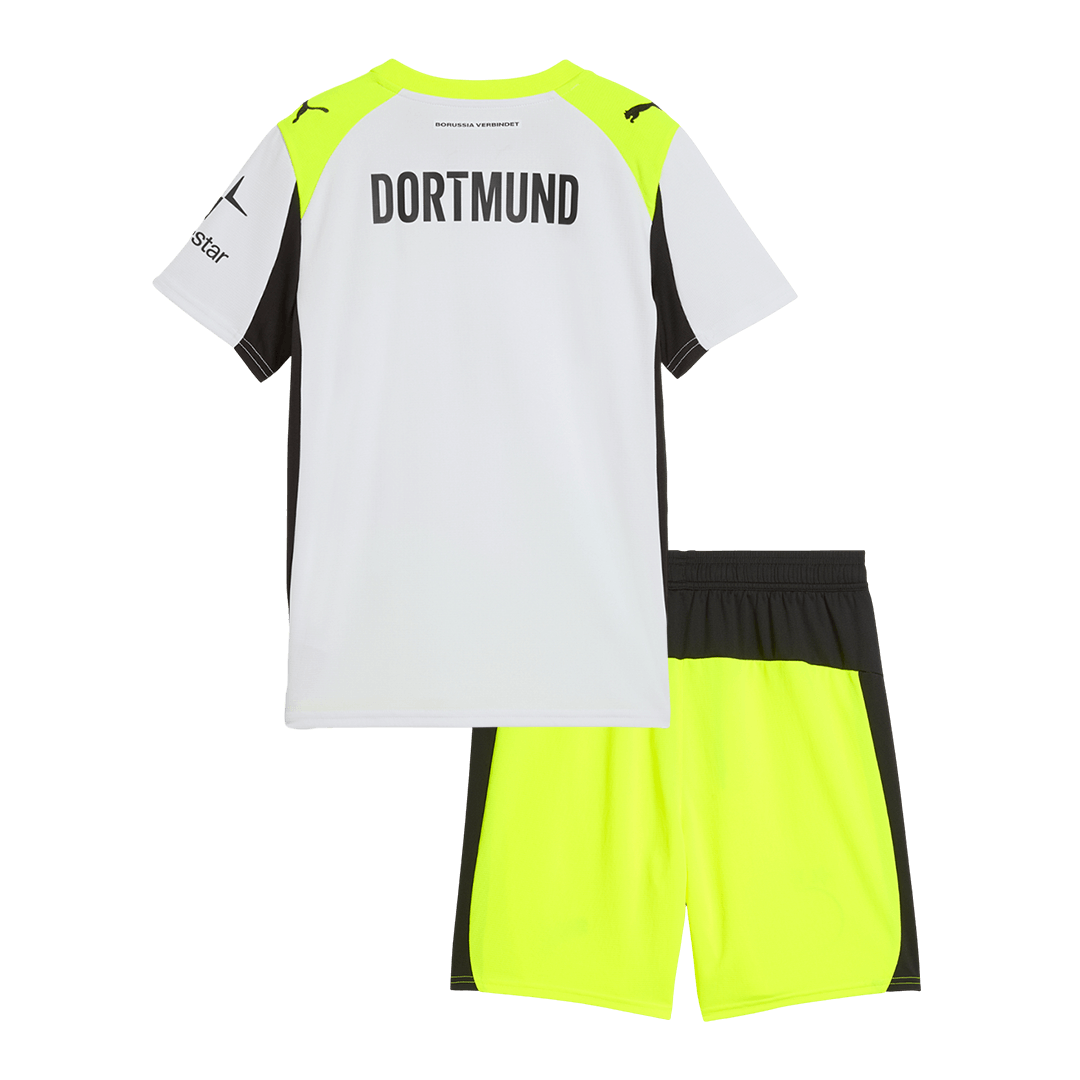 Borussia Dortmund Bortedraktsett Barn 2025/26