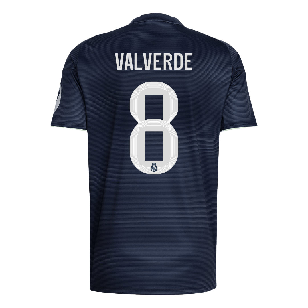 Real Madrid Bortedrakt 2025/26 – VALVERDE #8 [PREMIUM]