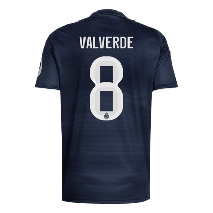 Real Madrid Bortedrakt 2025/26 – VALVERDE #8 [PREMIUM]