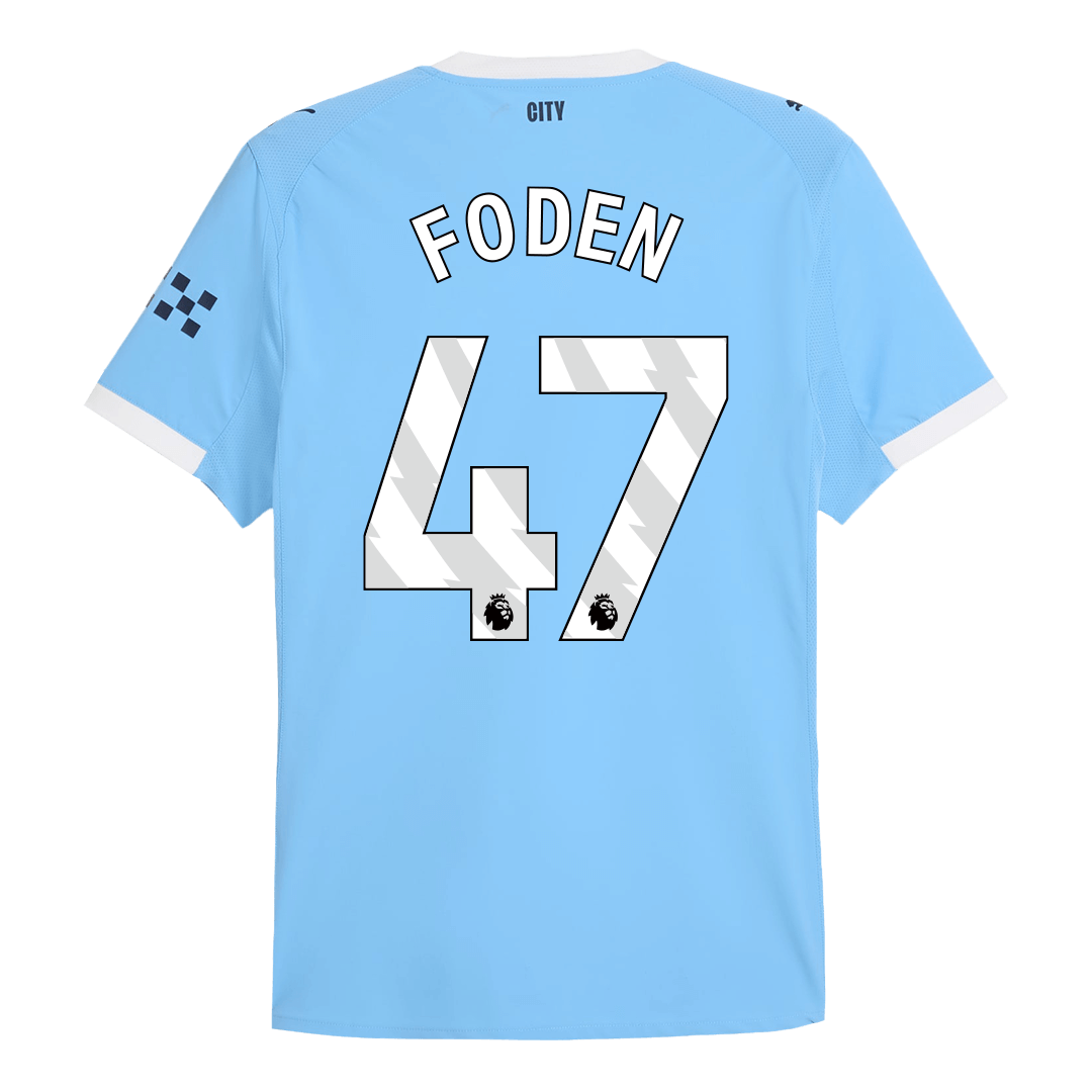 Manchester City Hjemmedrakt 2025/26 – FODEN #47 (Spillerversjon)