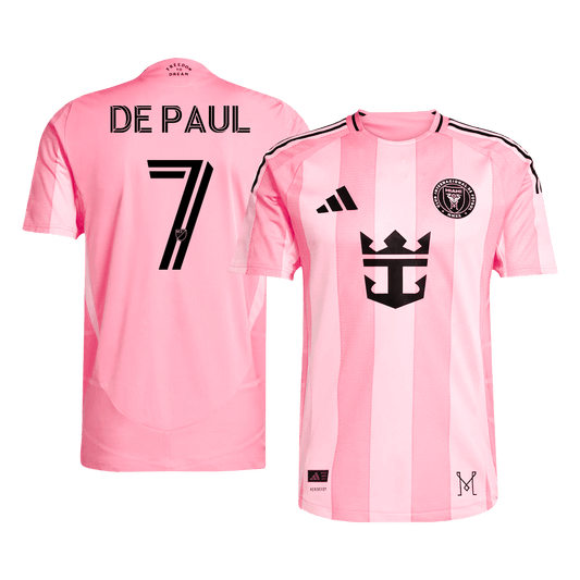 Inter Miami CF Hjemmedrakt 2025 – DE PAUL #7 (Spillerversjon)