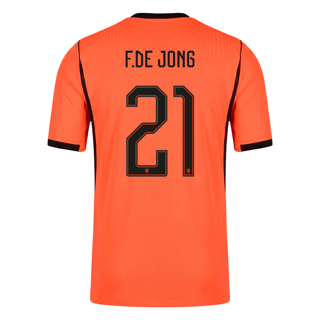 Nederland Hjemmedrakt VM 2026 – F.DE JONG #21 (Spillerversjon)