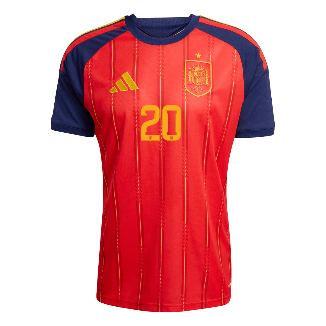 Spania Hjemmedrakt VM 2026 – PEDRI #20 [PREMIUM]