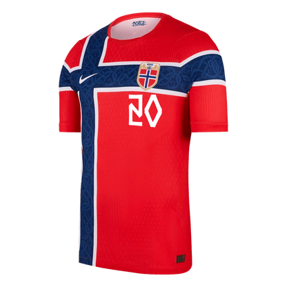 Norge Hjemmedrakt VM 2026 – NUSA #20 (Spillerversjon)