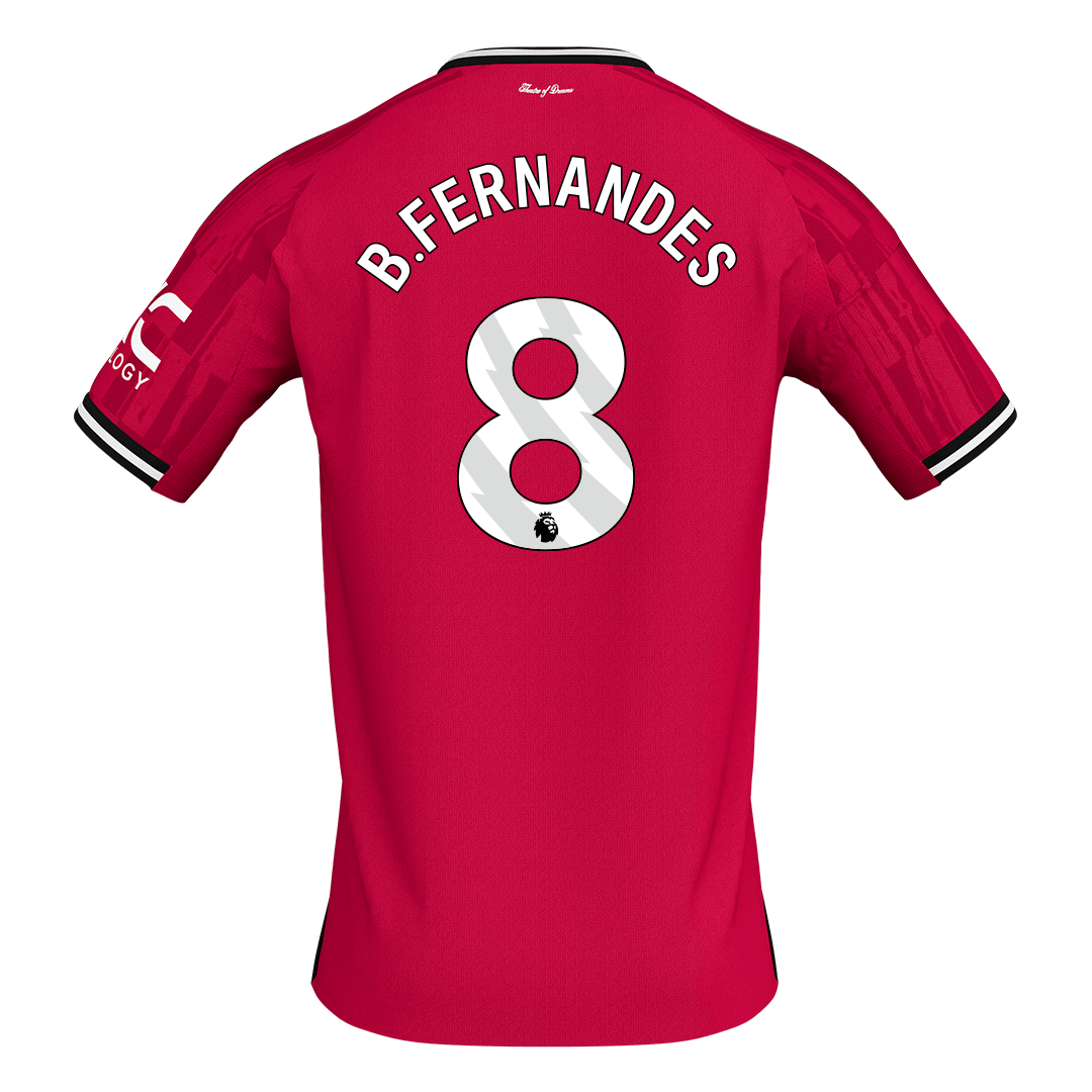 Manchester United Hjemmedrakt 2025/26 – B.FERNANDES #8 [PREMIUM]