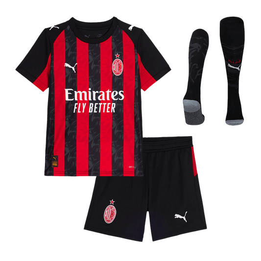 AC Milan Hjemmedraktsett Barn 3-deler 2025/26