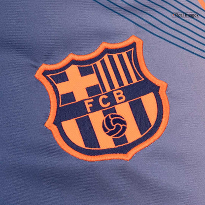 Barcelona Oppvarmingsdrakt 2025/26 (Oransje)