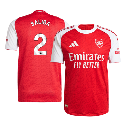 Arsenal Hjemmedrakt 2025/26 – SALIBA #2 (Spillerversjon)