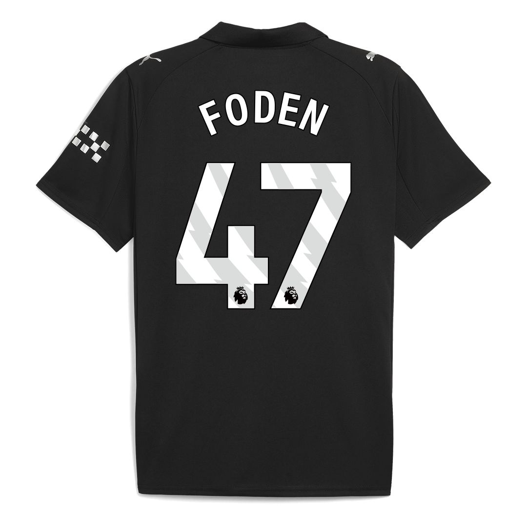 Manchester City Bortedrakt 2025/26 – FODEN #47