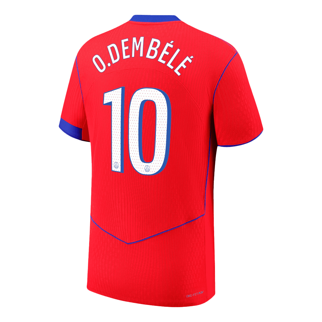 PSG Tredjedrakt 2025/26 – O.DEMBÉLÉ #10 (Spillerversjon)