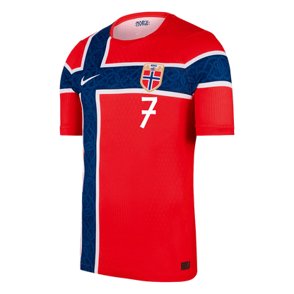 Norge Hjemmedrakt VM 2026 – SØRLOTH #7 (Spillerversjon)