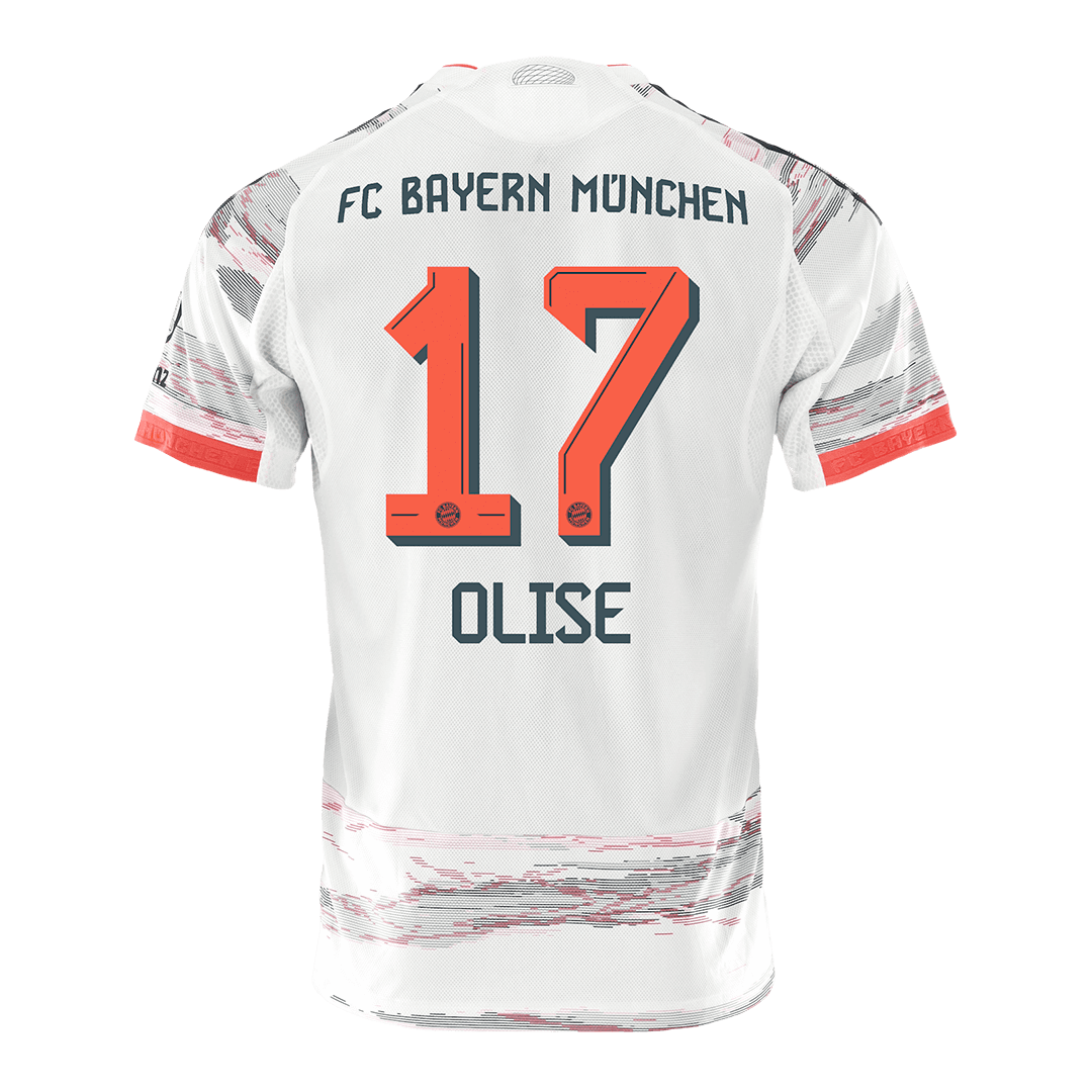 Bayern München Bortedrakt 2025/26 – OLISE #17 (Spillerversjon)