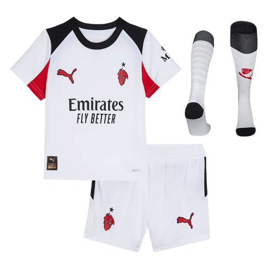 AC Milan Bortedraktsett Barn 3-deler 2025/26