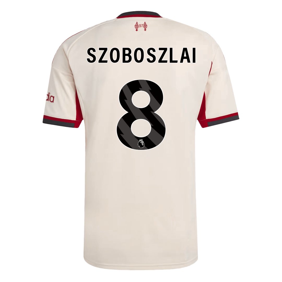 Liverpool Bortedrakt 2025/26 – SZOBOSZLAI #8
