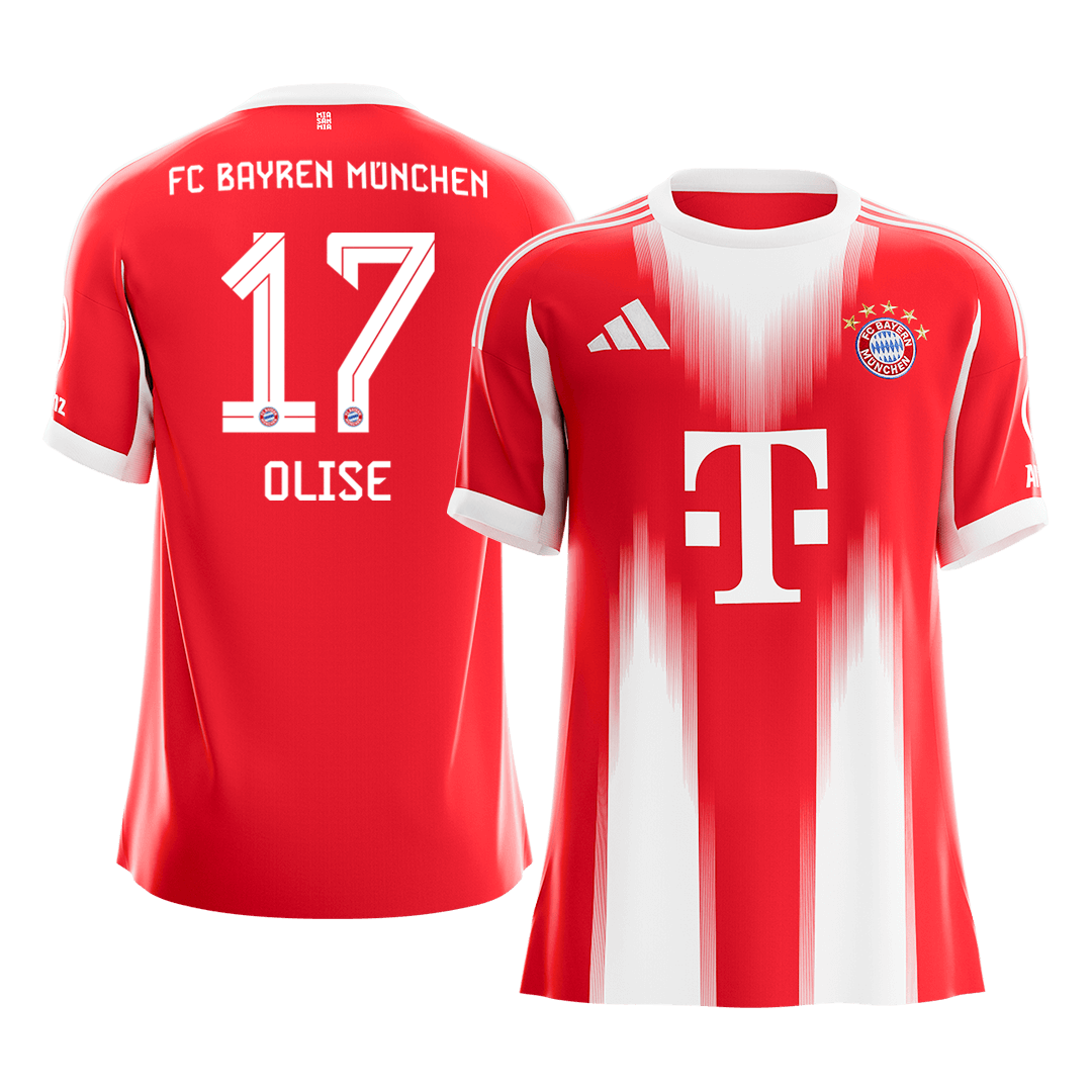 Bayern München Hjemmedrakt 2025/26 – OLISE #17 [PREMIUM]