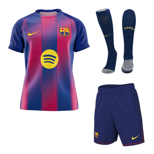 Barcelona Hjemmedraktsett 3-deler 2025/26