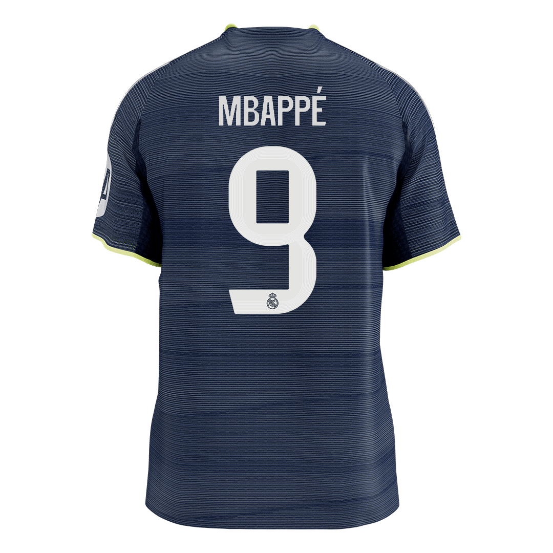 Real Madrid Bortedrakt 2025/26 – MBAPPÉ #9 (Spillerversjon) [PREMIUM]