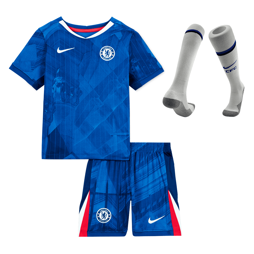 Chelsea Hjemmedraktsett Barn 3-deler 2025/26