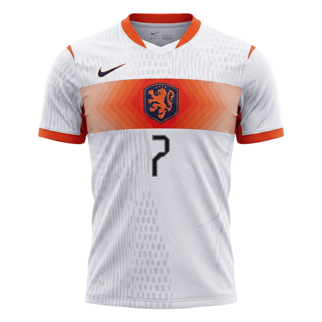 Nederland Bortedrakt VM 2026 – XAVI #7 (Spillerversjon)