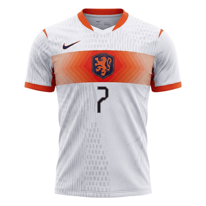 Nederland Bortedrakt VM 2026 – XAVI #7 (Spillerversjon)