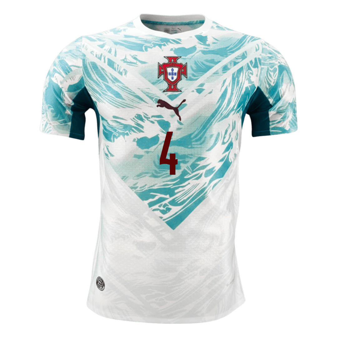 Portugal Bortedrakt VM 2026 – RÚBEN DIAS #4 (Spillerversjon)
