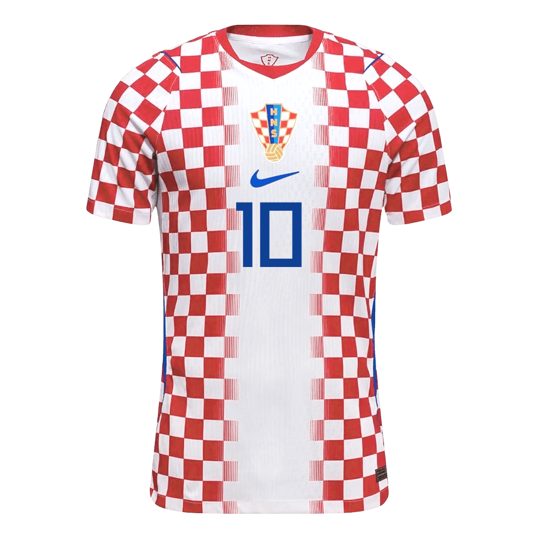 Kroatia Hjemmedrakt VM 2026 – MODRIĆ #10 (Spillerversjon)