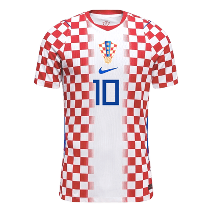 Kroatia Hjemmedrakt VM 2026 – MODRIĆ #10 (Spillerversjon)
