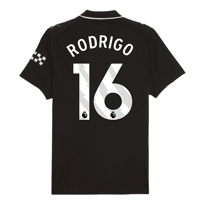 Manchester City Bortedrakt 2025/26 – RODRIGO #16 (Spillerversjon)