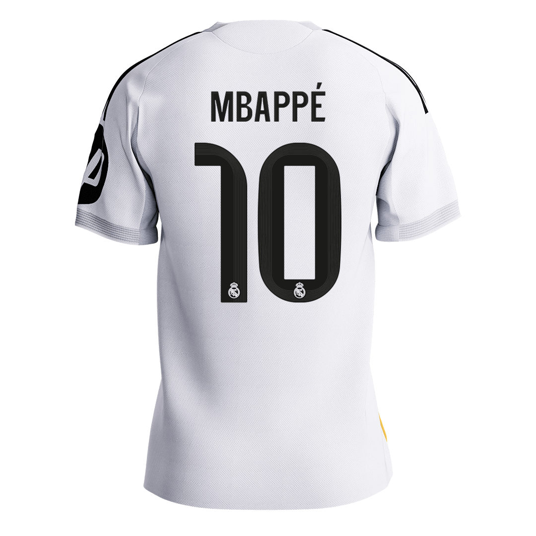Real Madrid Hjemmedrakt 2025/26 – MBAPPÉ #10 (Spillerversjon) [PREMIUM]