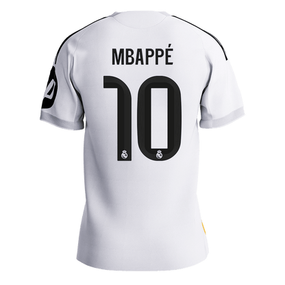 Real Madrid Hjemmedrakt 2025/26 – MBAPPÉ #10 (Spillerversjon) [PREMIUM]