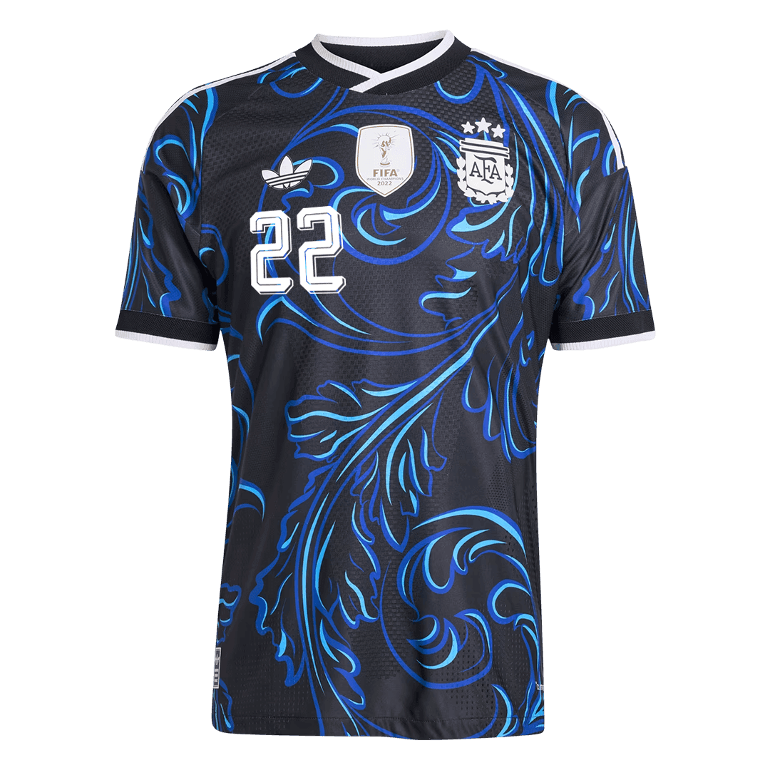 Argentina Bortedrakt VM 2026 – L. MARTÍNEZ #22 (Spillerversjon)