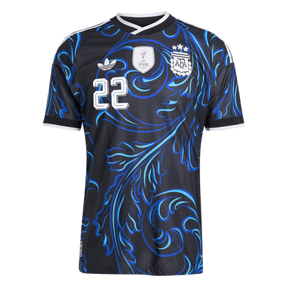 Argentina Bortedrakt VM 2026 – L. MARTÍNEZ #22 (Spillerversjon)