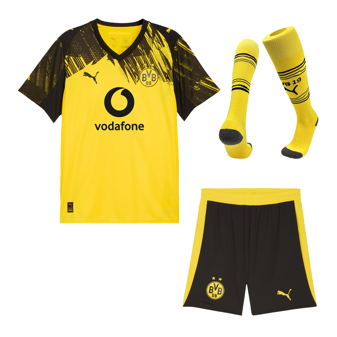 Borussia Dortmund Hjemmedraktsett 3-deler 2025/26
