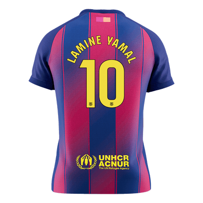Barcelona Hjemmedrakt 2025/26 – LAMINE YAMAL #10 [PREMIUM]
