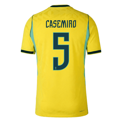 Brasil Hjemmedrakt VM 2026 – CASEMIRO #5 (Spillerversjon)