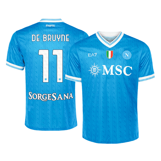 Napoli Hjemmedrakt 2025/26 – DE BRUYNE #11