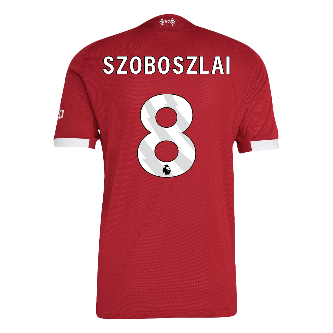 Liverpool Hjemmedrakt 2025/26 – SZOBOSZLAI #8 (Spillerversjon)