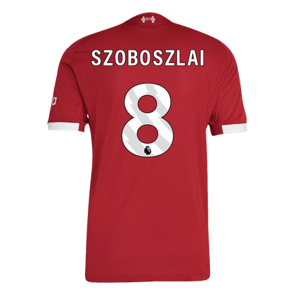 Liverpool Hjemmedrakt 2025/26 – SZOBOSZLAI #8 (Spillerversjon)