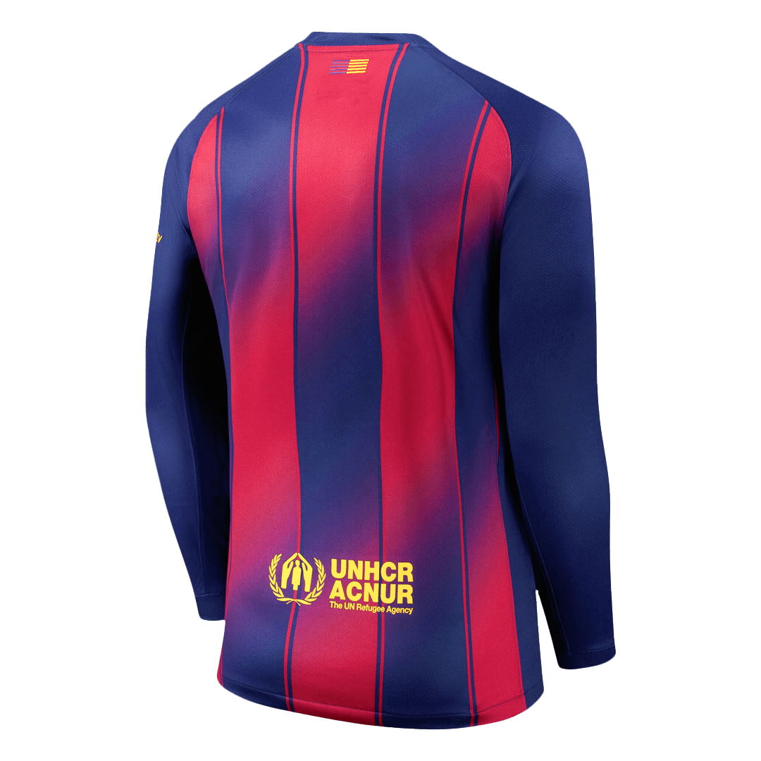 Barcelona Langermet Hjemmedrakt 2025/26
