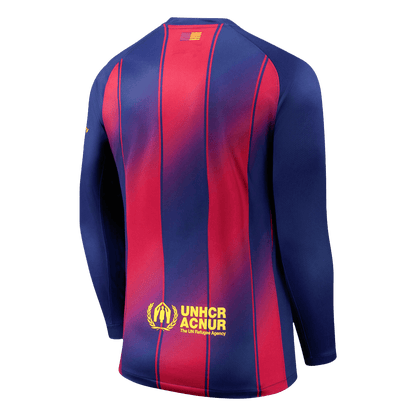 Barcelona Langermet Hjemmedrakt 2025/26