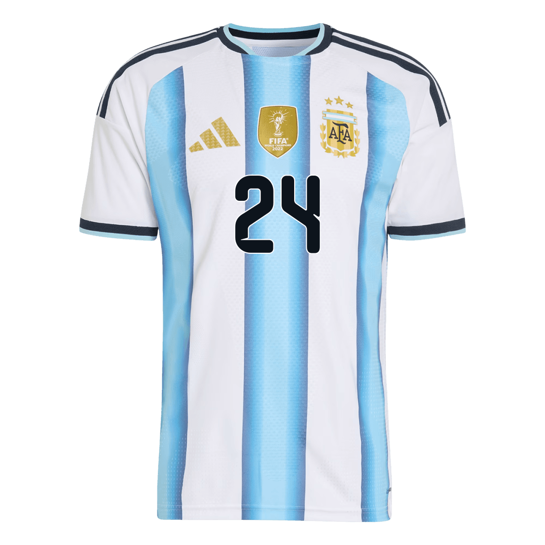 Argentina Hjemmedrakt VM 2026 – E. FERNÁNDEZ #24 (Spillerversjon)