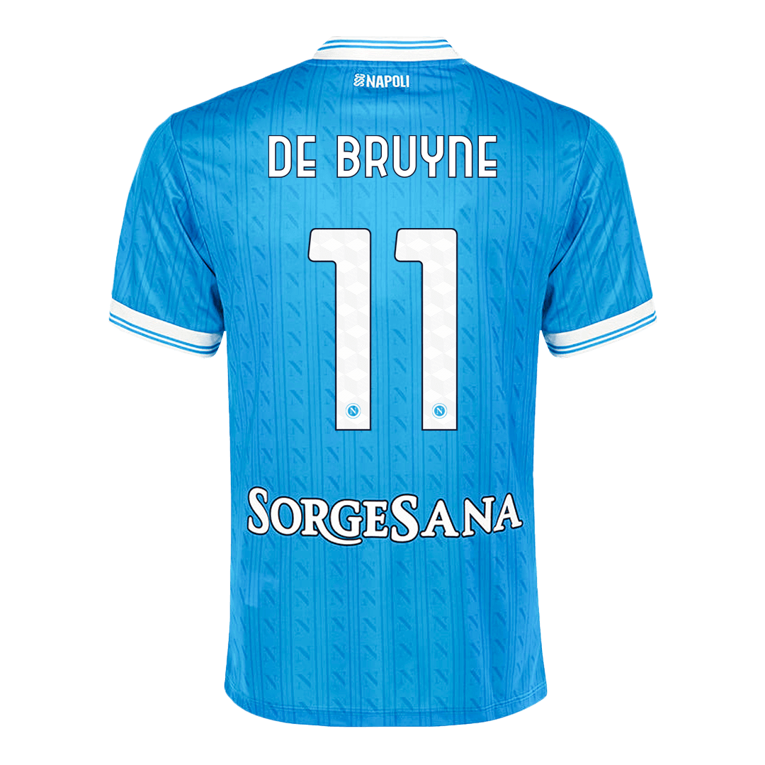 Napoli Hjemmedrakt 2025/26 – DE BRUYNE #11